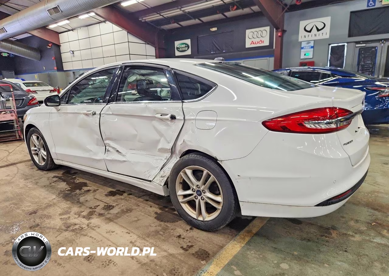 2018 Ford Fusion Se VIN:3FA6P0H75JR117300 - 2