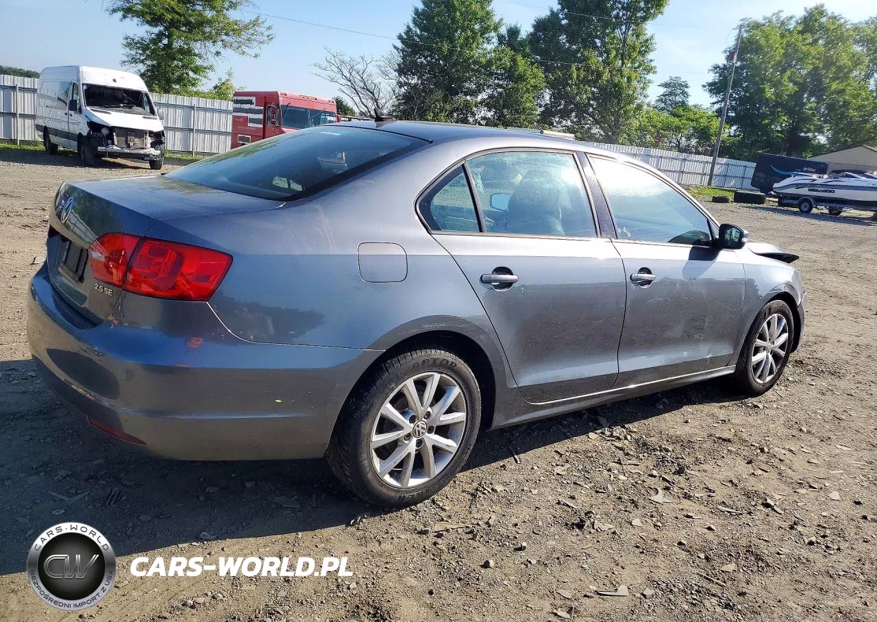 2012 Volkswagen Jetta Se VIN:3VWDP7AJ4CM312575 - 3