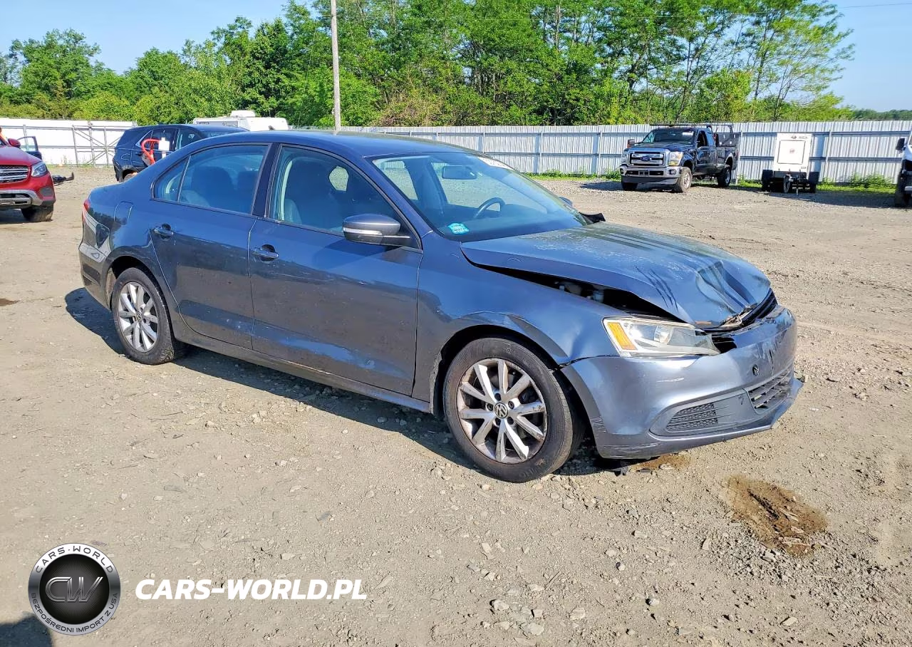 2012 Volkswagen Jetta Se VIN:3VWDP7AJ4CM312575 - 4