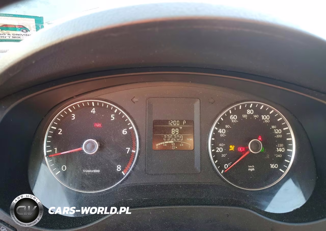 2012 Volkswagen Jetta Se VIN:3VWDP7AJ4CM312575 - 9