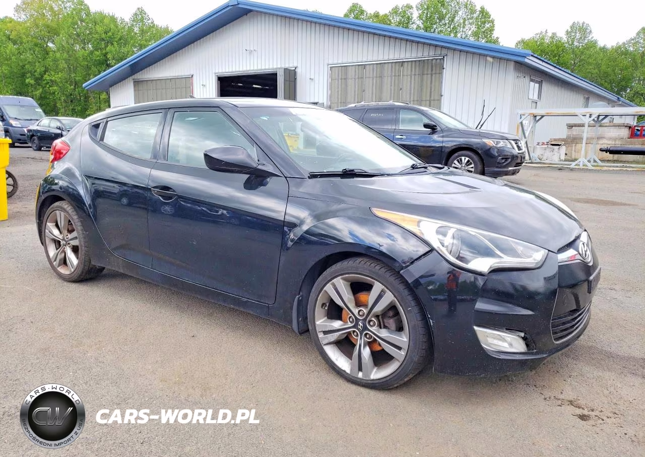 2013 Hyundai Veloster Base VIN:KMHTC6AD3DU099190 - 4