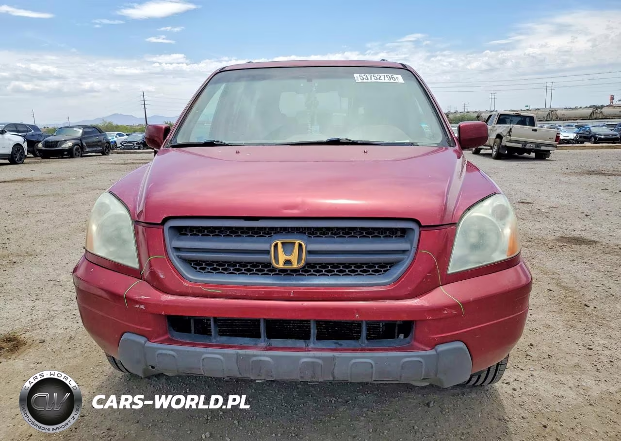 2005 Honda Pilot Exl VIN:2HKYF18595H560374 - 5