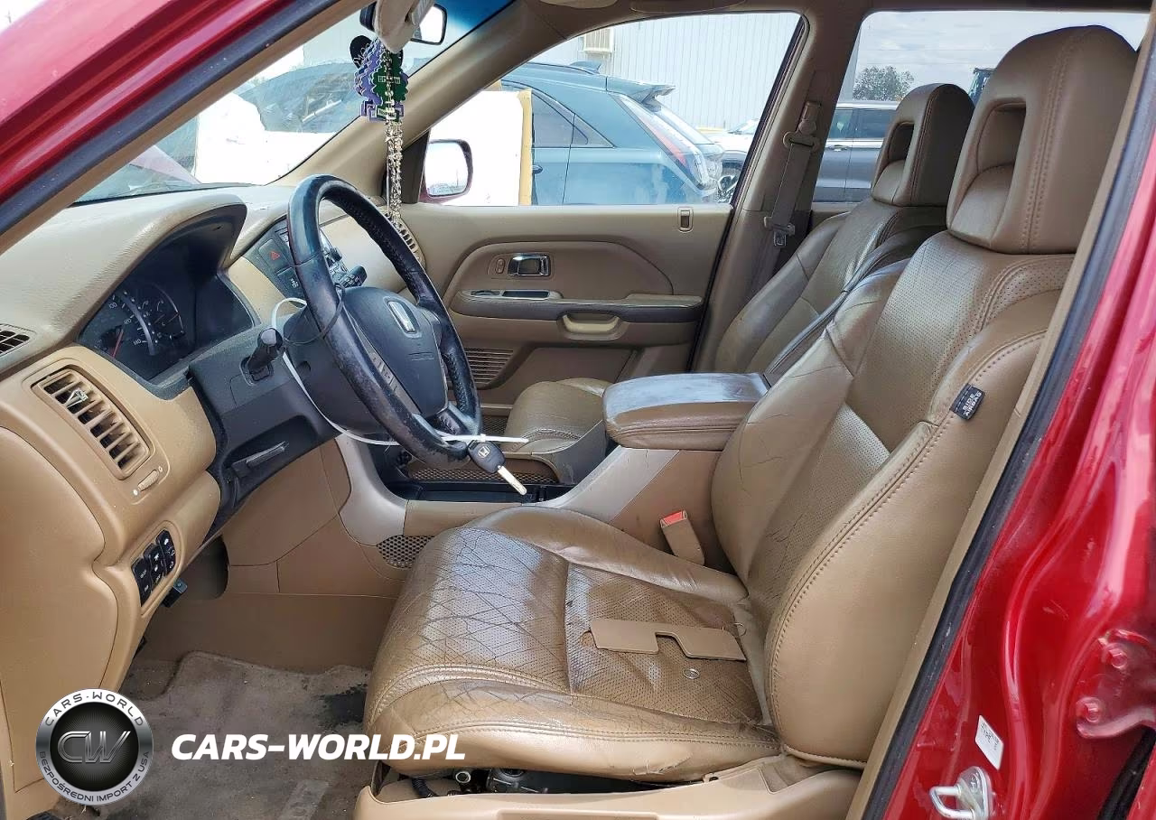 2005 Honda Pilot Exl VIN:2HKYF18595H560374 - 7