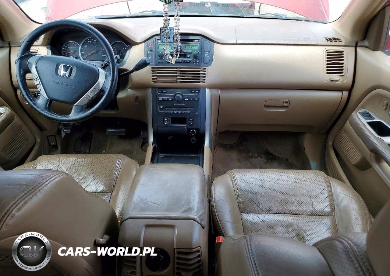 2005 Honda Pilot Exl VIN:2HKYF18595H560374 - 8