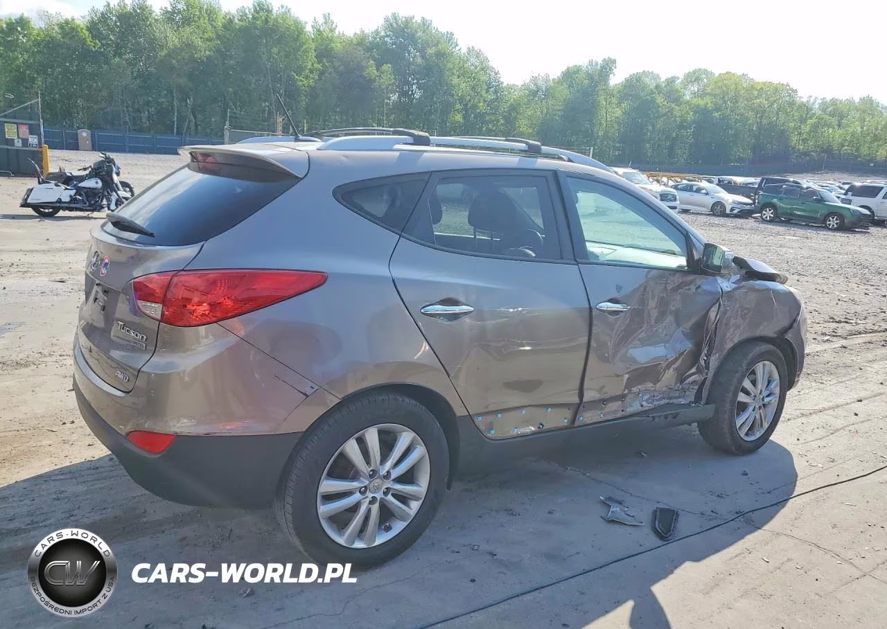 2012 Hyundai Tucson Limited VIN:KM8JUCAC5CU424270 - 3
