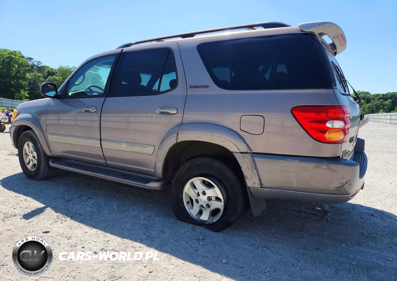 2002 Toyota Sequoia Limited VIN:5TDBT48A22S104817 - 2