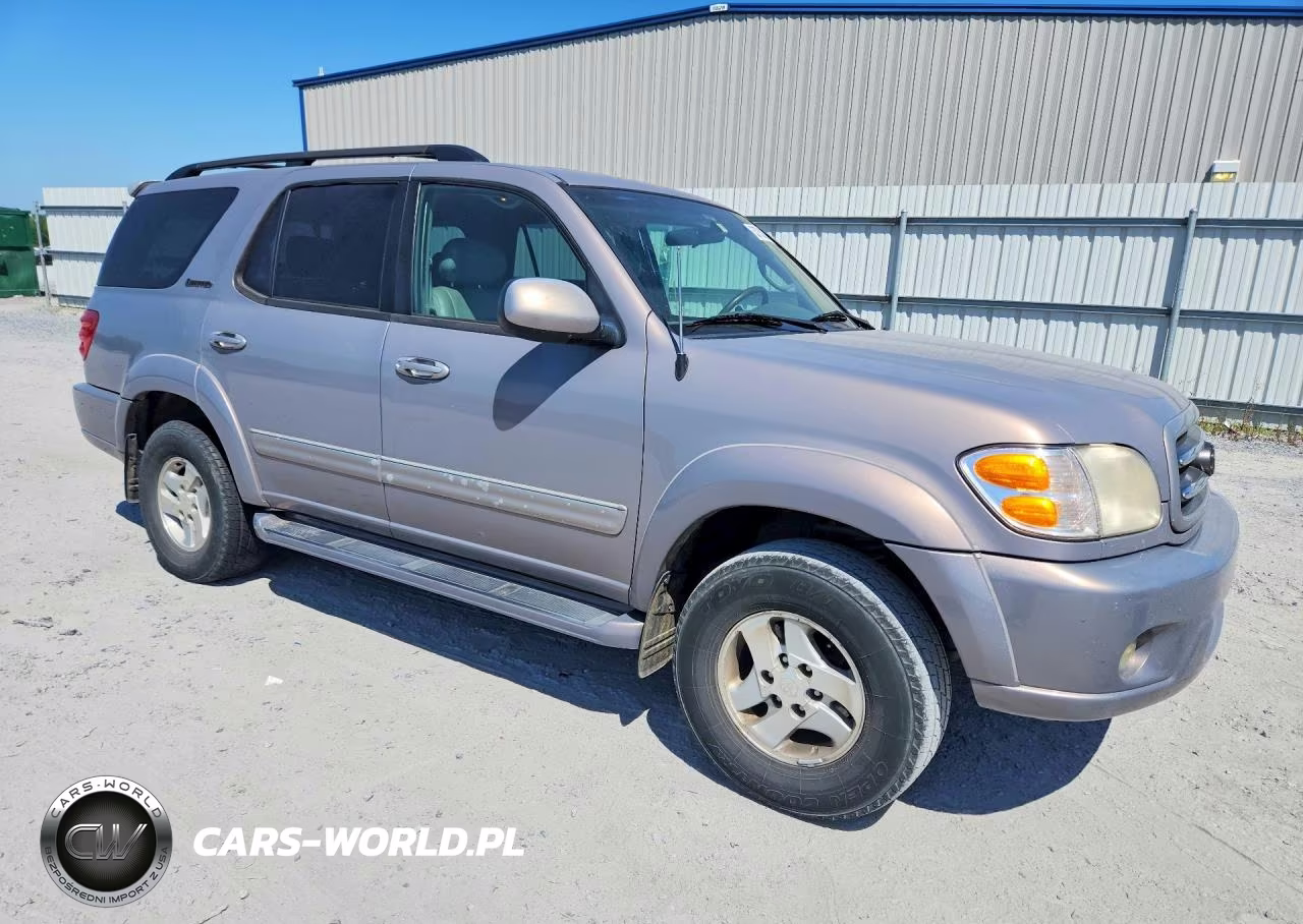 2002 Toyota Sequoia Limited VIN:5TDBT48A22S104817 - 4