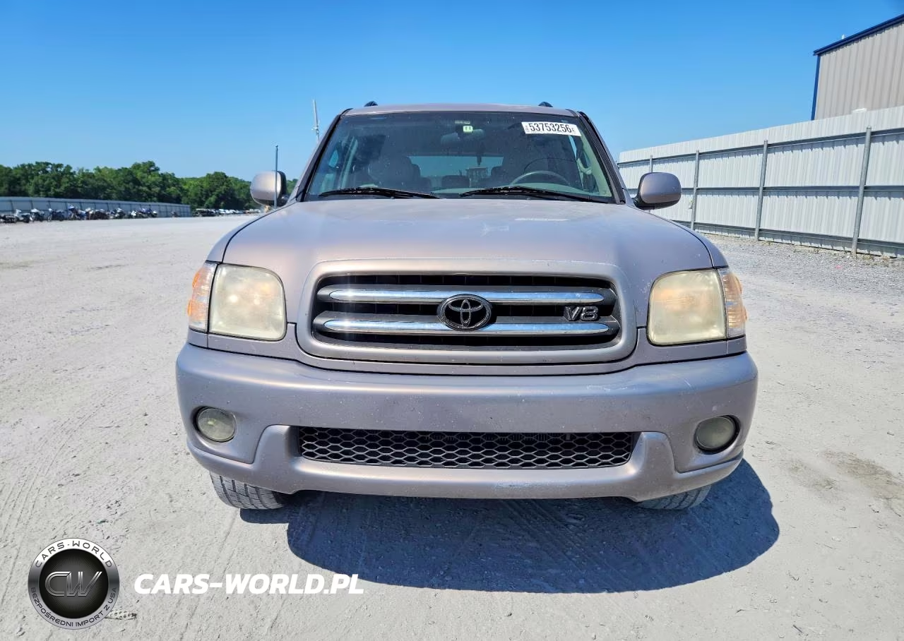 2002 Toyota Sequoia Limited VIN:5TDBT48A22S104817 - 5