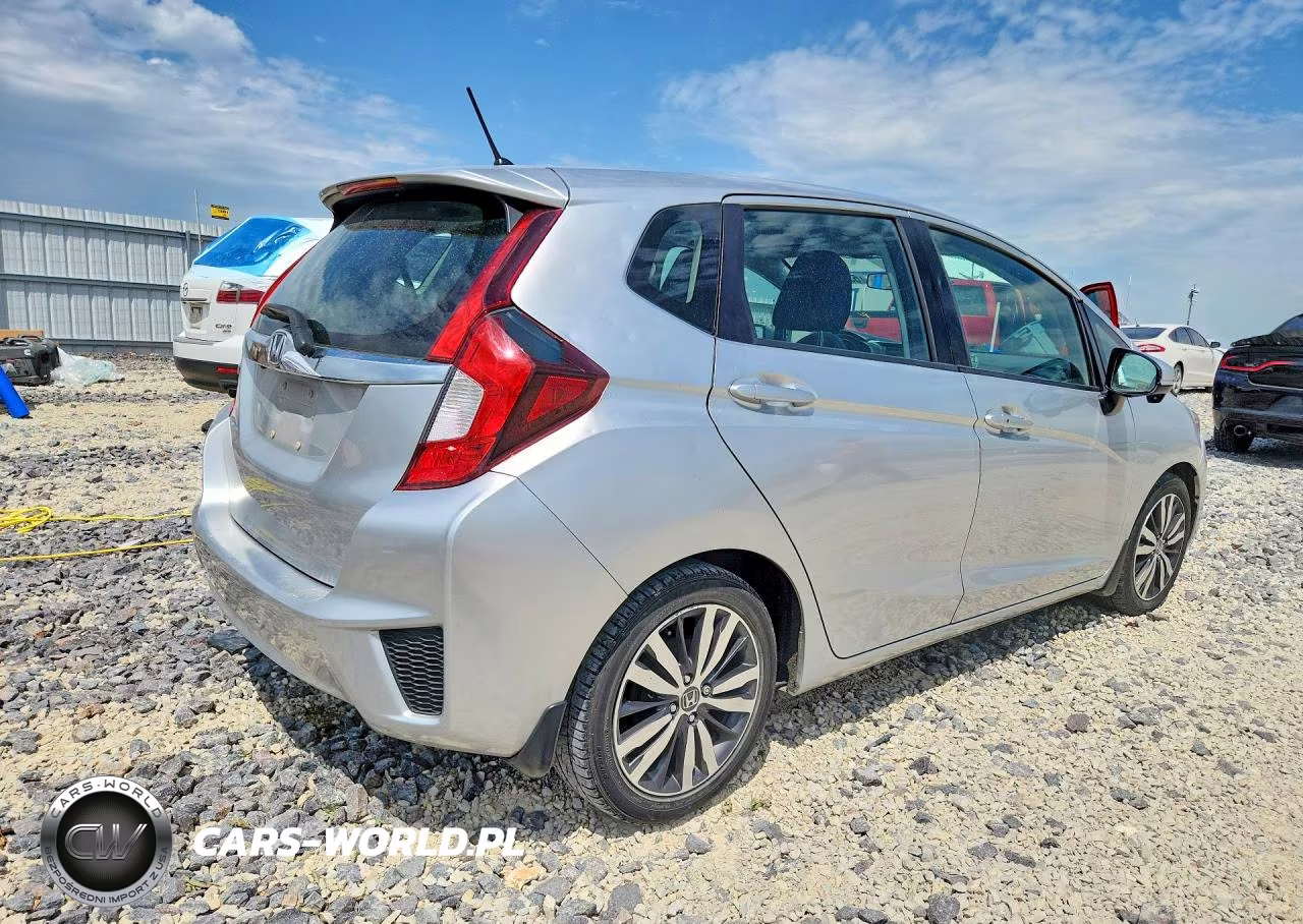 2015 Honda Fit Ex VIN:3HGGK5H89FM737687 - 3