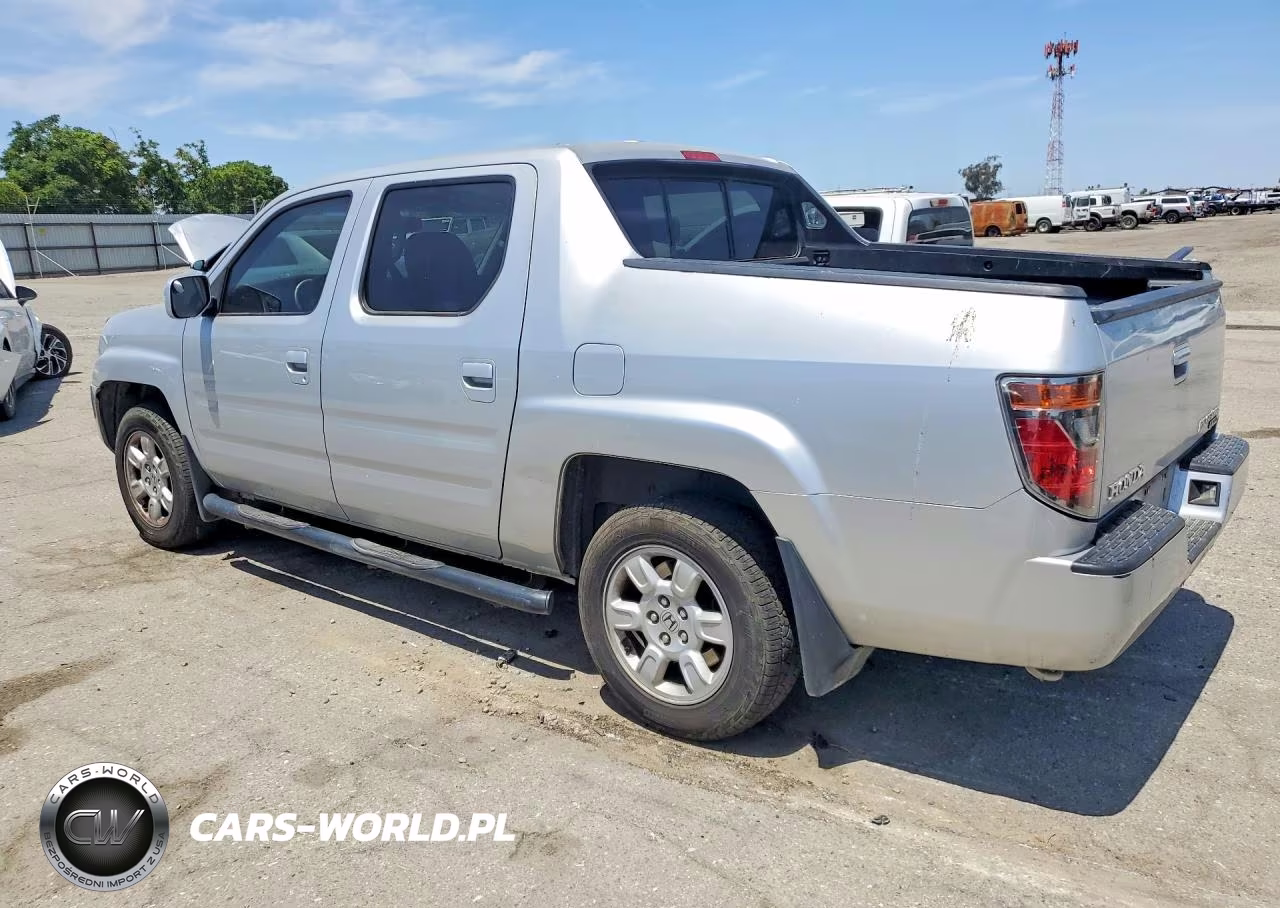 2007 Honda Ridgeline Rtl VIN:2HJYK16537H537078 - 2