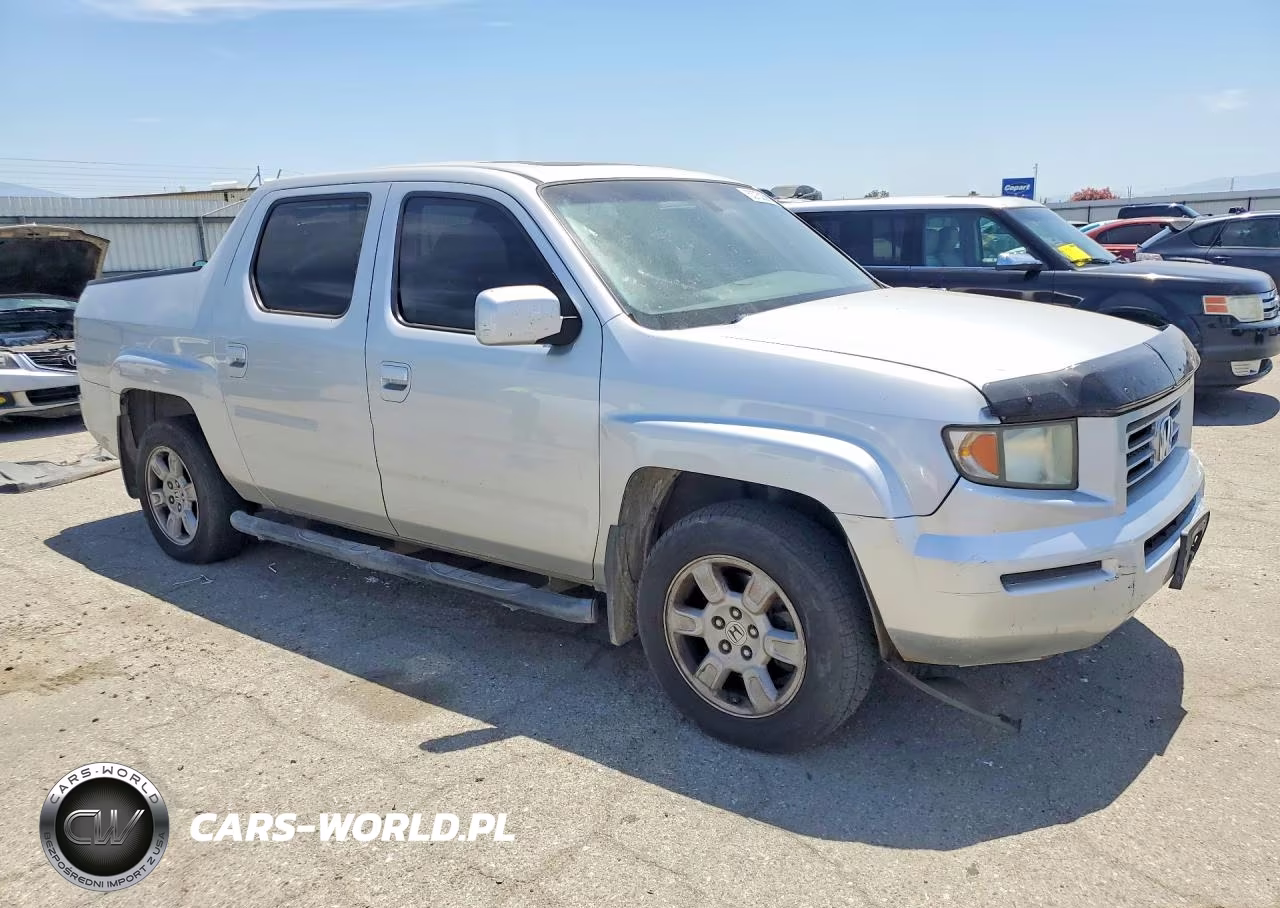 2007 Honda Ridgeline Rtl VIN:2HJYK16537H537078 - 4