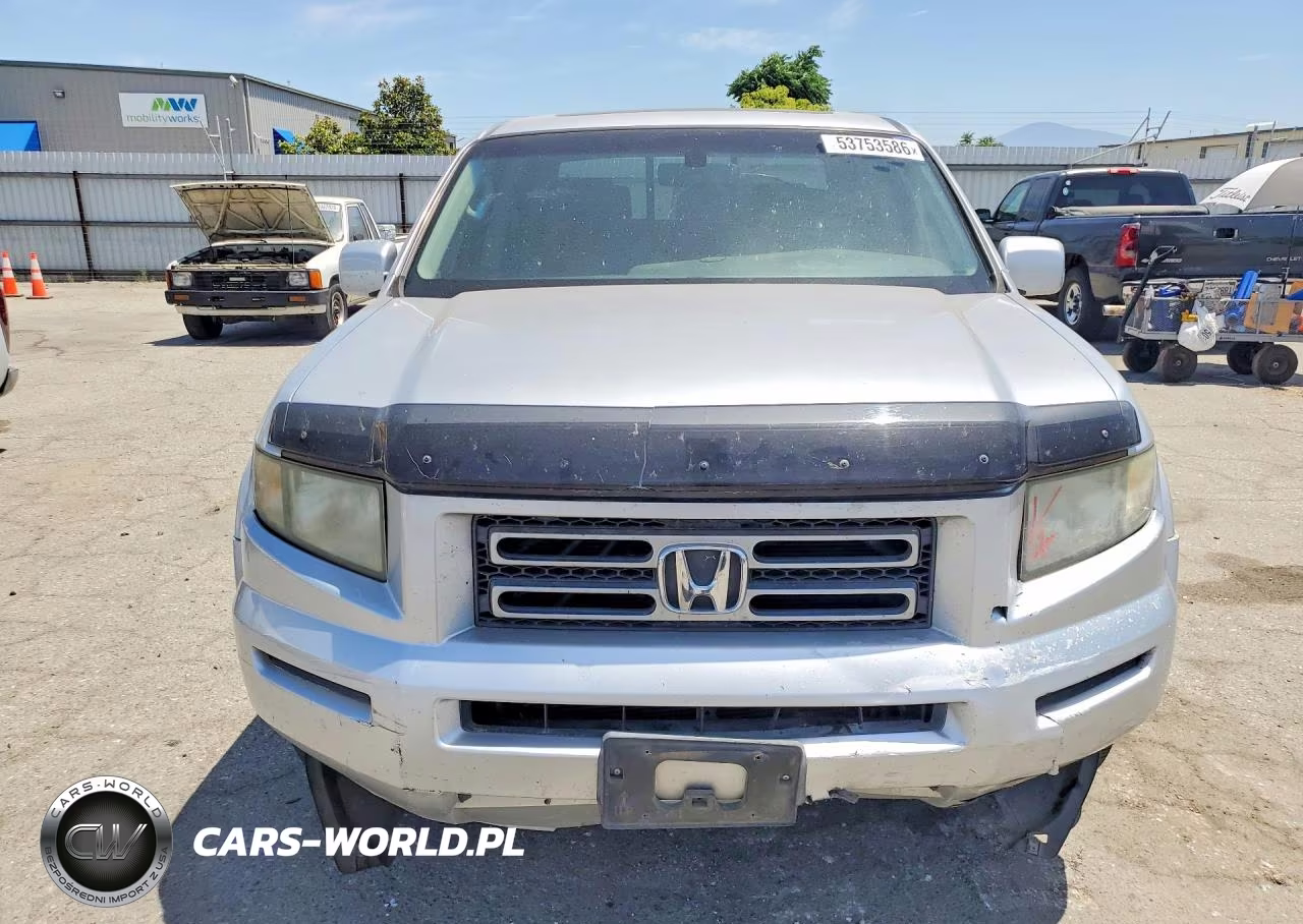 2007 Honda Ridgeline Rtl VIN:2HJYK16537H537078 - 5