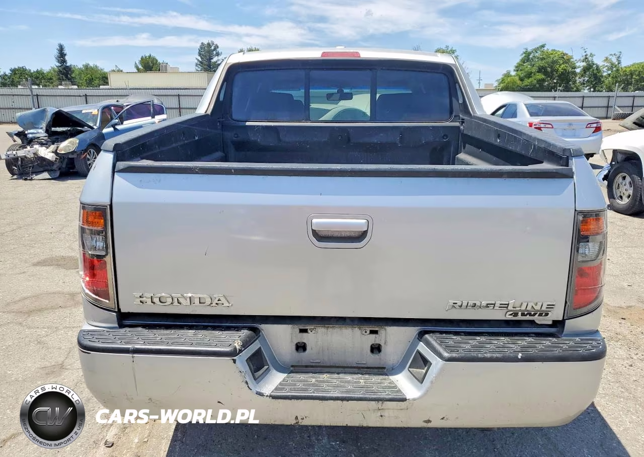 2007 Honda Ridgeline Rtl VIN:2HJYK16537H537078 - 6