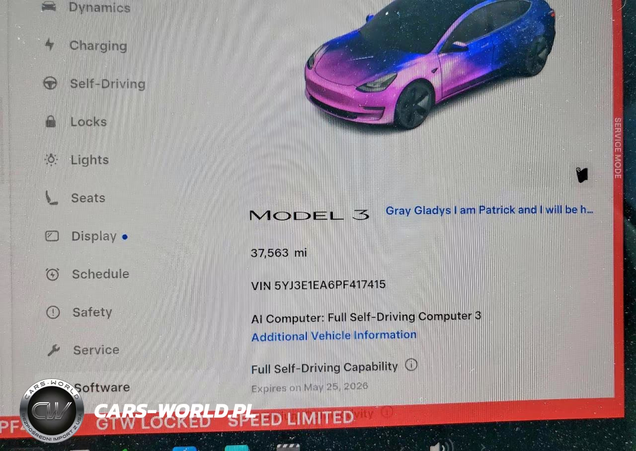 2023 Tesla Model 3 VIN:5YJ3E1EA6PF417415 - 9