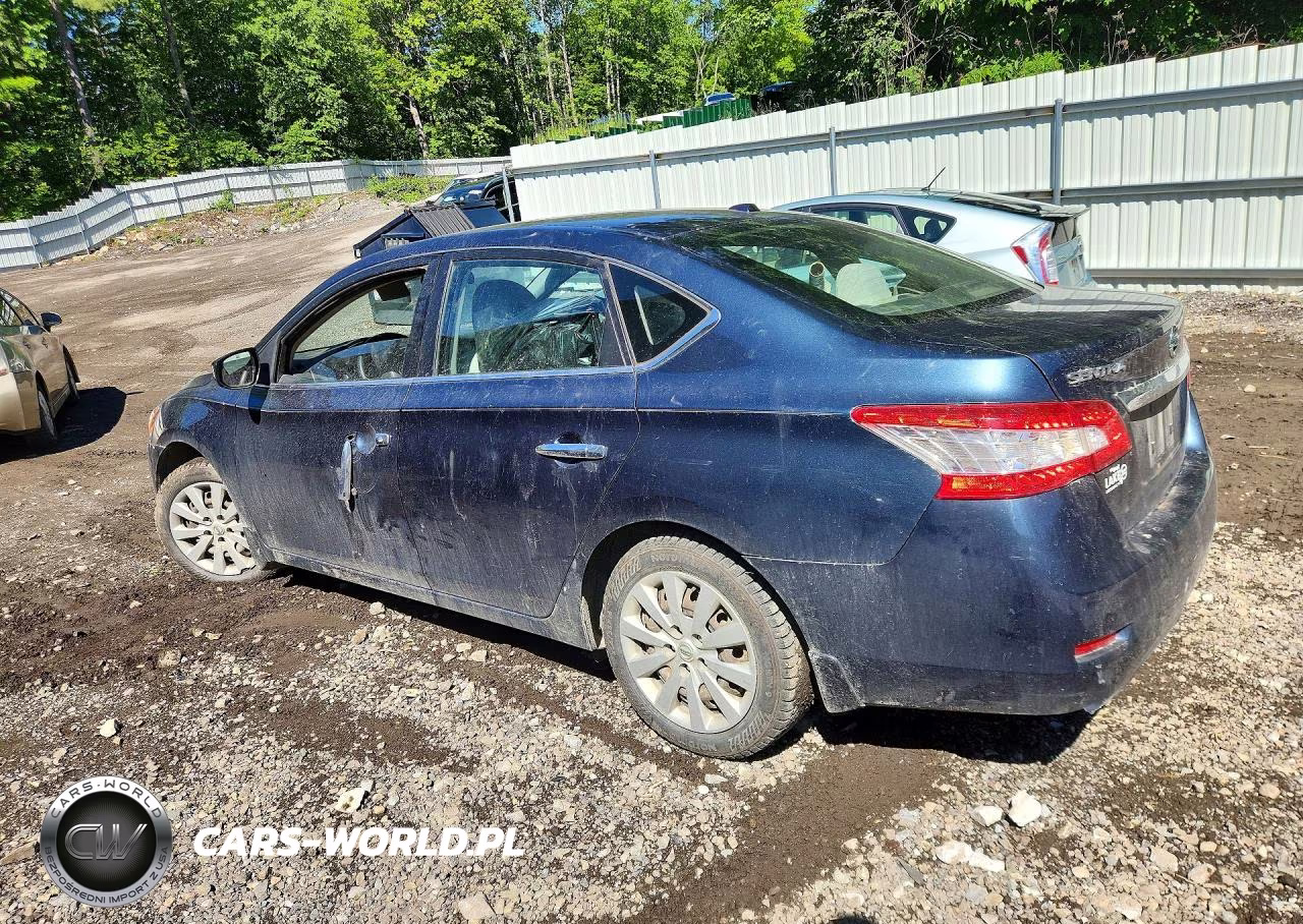 2015 Nissan Sentra Sv VIN:3N1AB7AP7FL690184 - 2