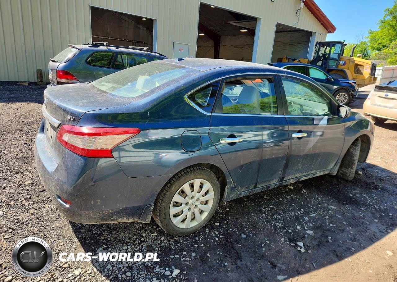 2015 Nissan Sentra Sv VIN:3N1AB7AP7FL690184 - 3