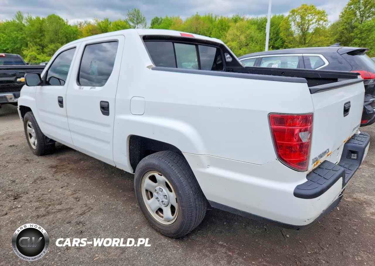 2009 Honda Ridgeline Rt VIN:5FPYK16219B102621 - 2