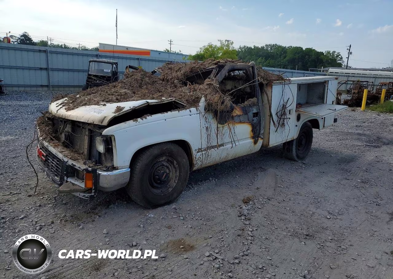 1996 GMC Sierra C3500 VIN:1GDGC34RXTZ520072 - 2