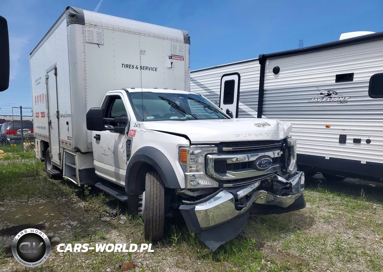 2021 Ford F550 Super Duty Box Truck VIN:1FDUF5GN1MED08989 - 4