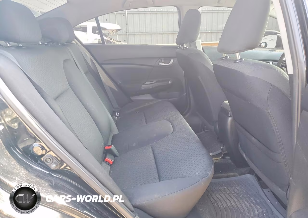 2015 Honda Civic Lx VIN:19XFB2F53FE016535 - 10