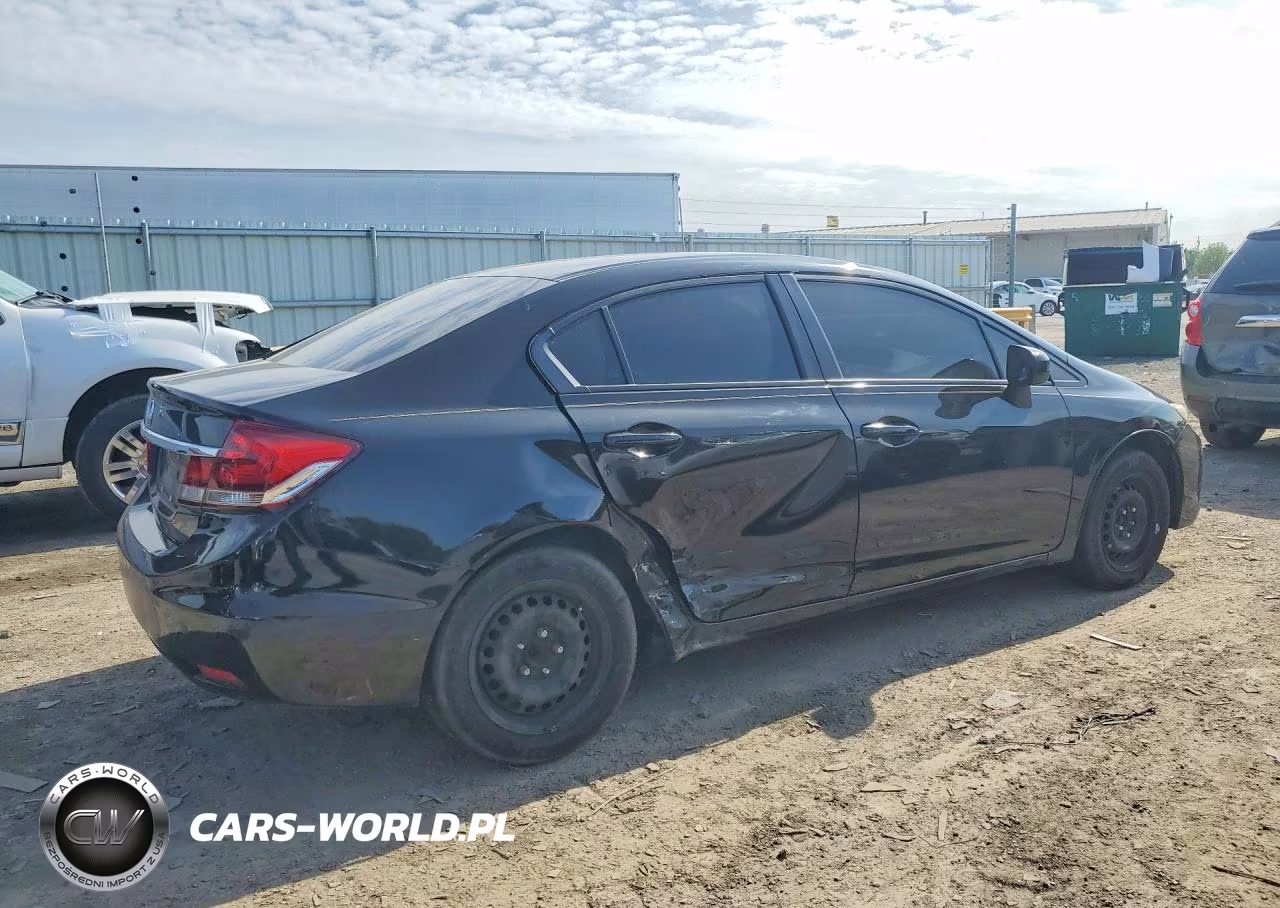 2015 Honda Civic Lx VIN:19XFB2F53FE016535 - 3
