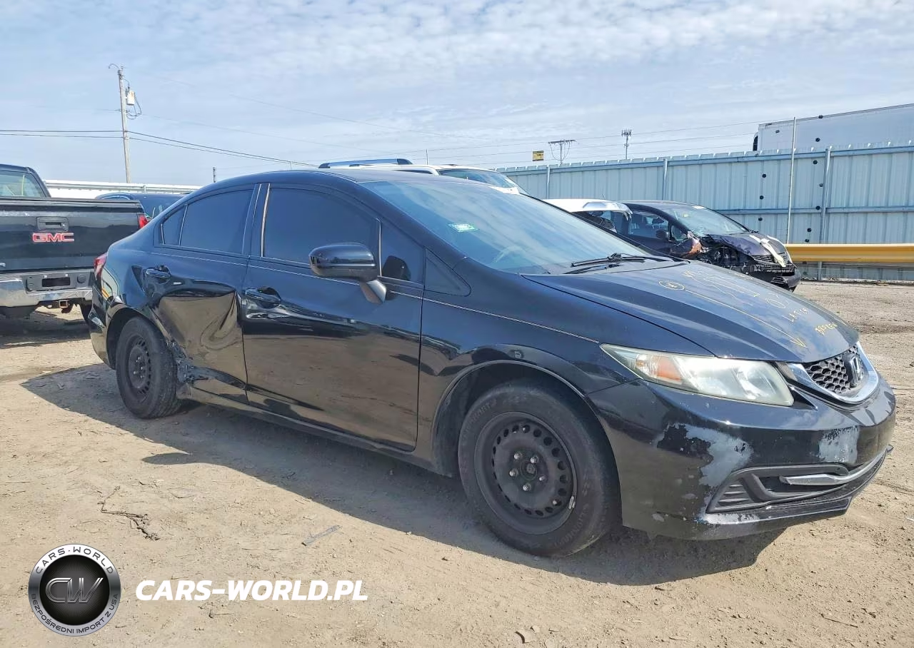 2015 Honda Civic Lx VIN:19XFB2F53FE016535 - 4
