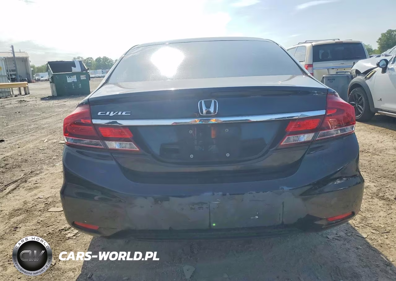 2015 Honda Civic Lx VIN:19XFB2F53FE016535 - 6