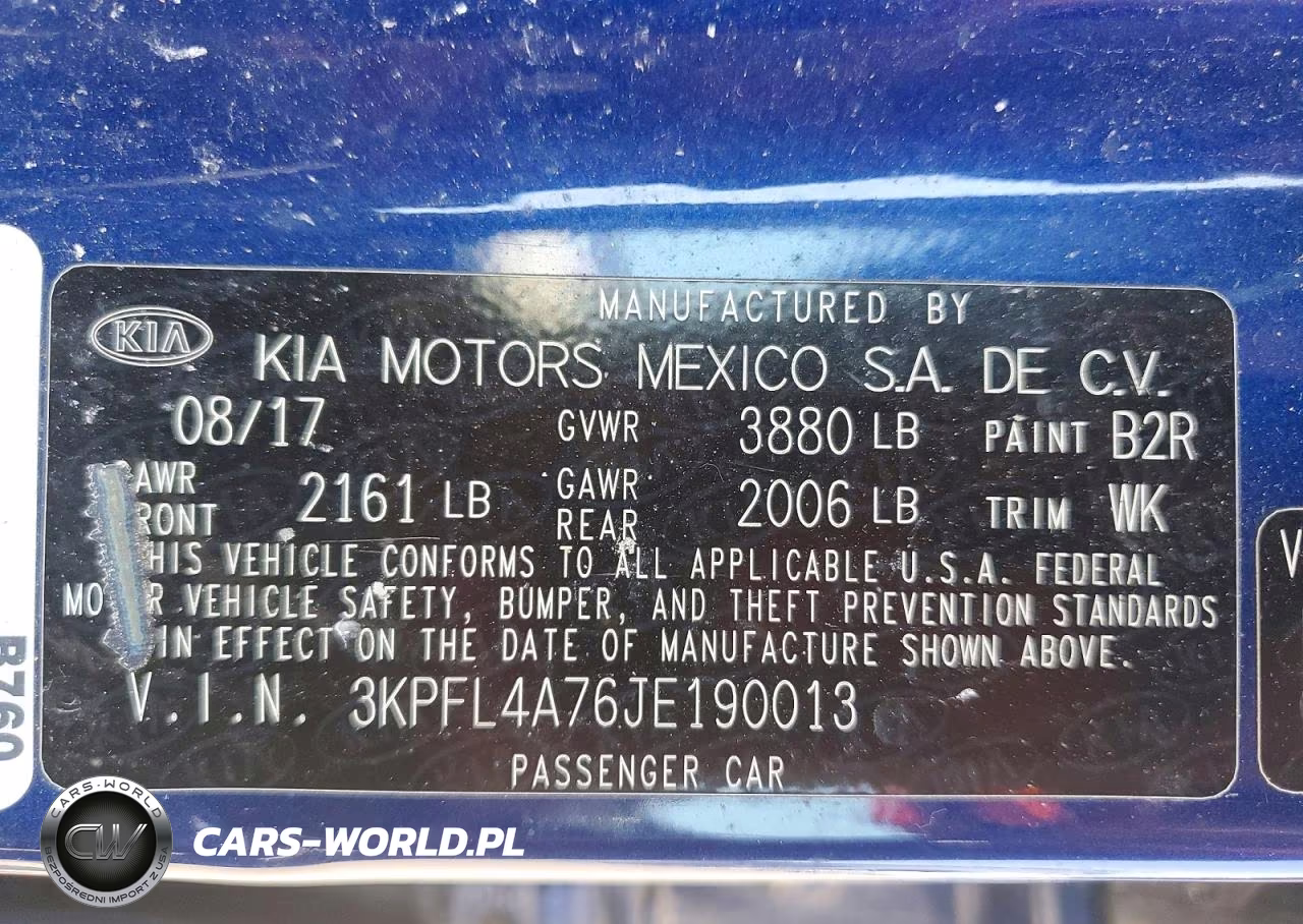 2018 Kia Forte Lx VIN:3KPFL4A76JE190013 - 12