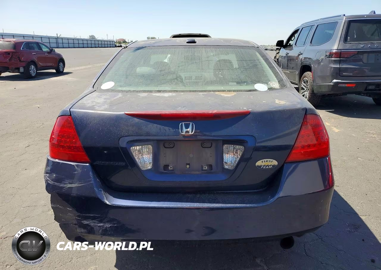 2007 Honda Accord Ex VIN:1HGCM56887A158474 - 6