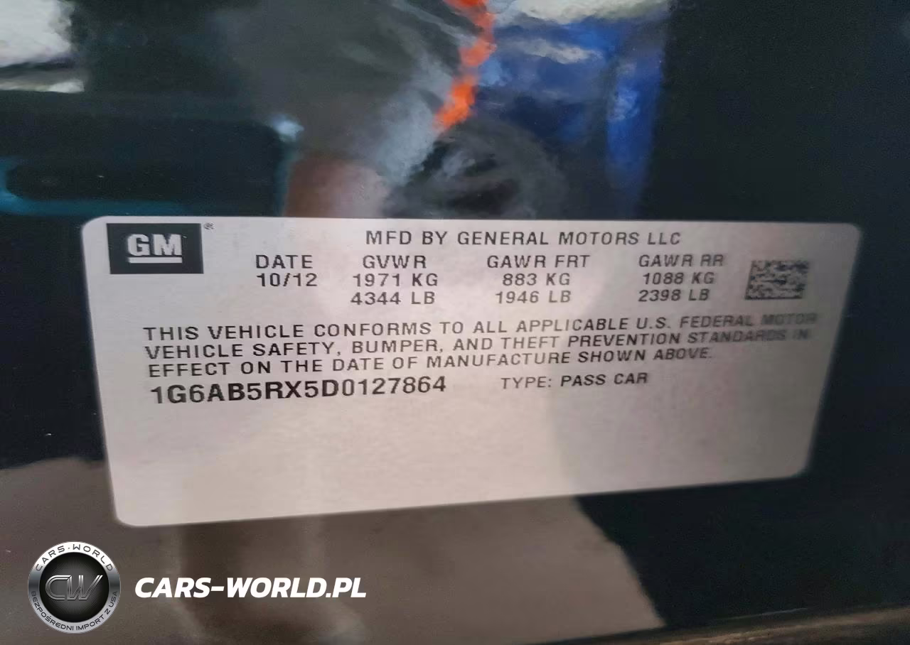 2013 Cadillac Ats Luxury VIN:1G6AB5RX5D0127864 - 12
