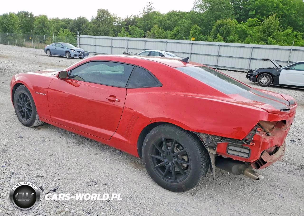 2011 Chevrolet Camaro Lt VIN:2G1FC1ED8B9199206 - 2