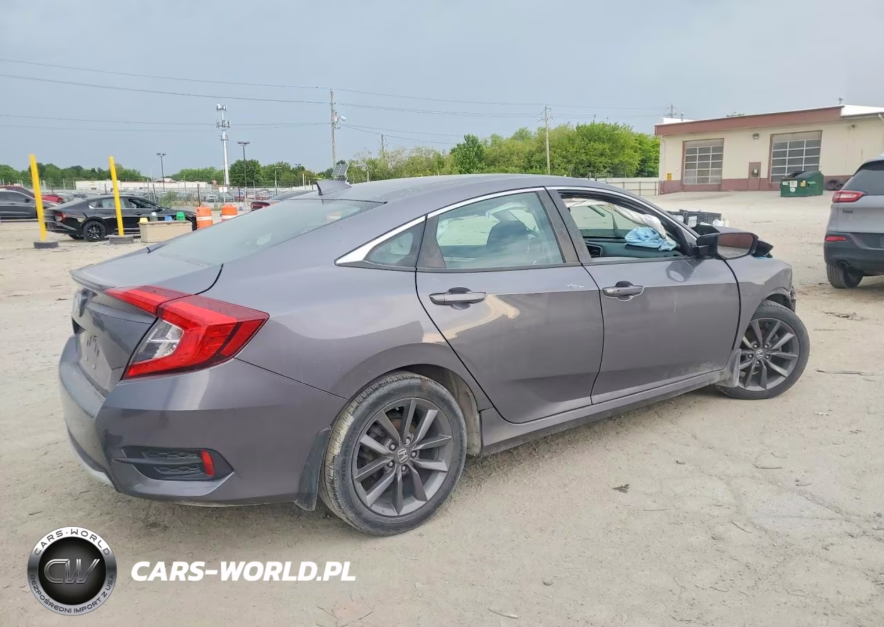 2020 Honda Civic Ex VIN:19XFC1F36LE021598 - 3