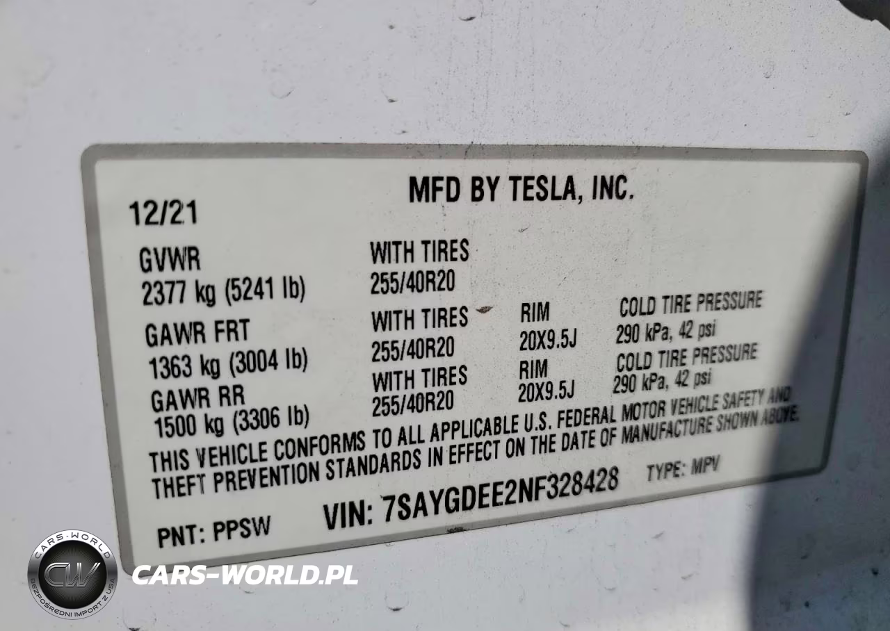2022 Tesla Model Y VIN:7SAYGDEE2NF328428 - 13