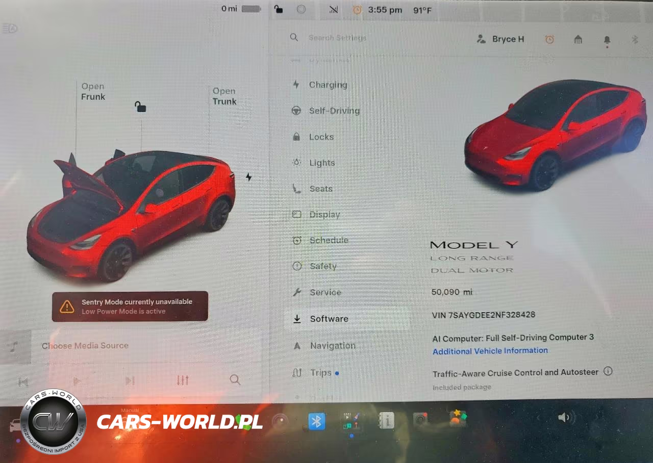2022 Tesla Model Y VIN:7SAYGDEE2NF328428 - 9