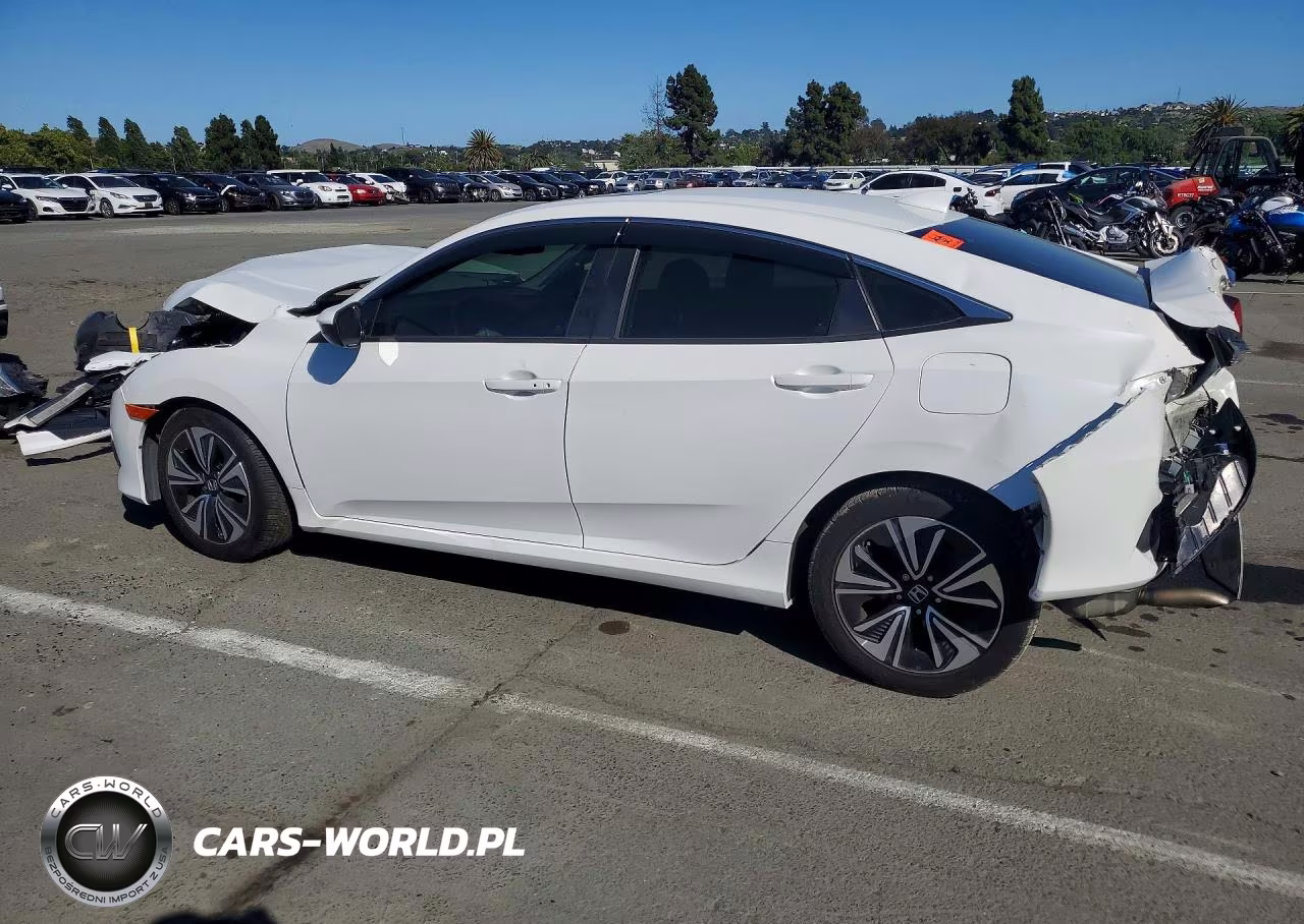 2018 Honda Civic Exl VIN:JHMFC1F75JX004287 - 2