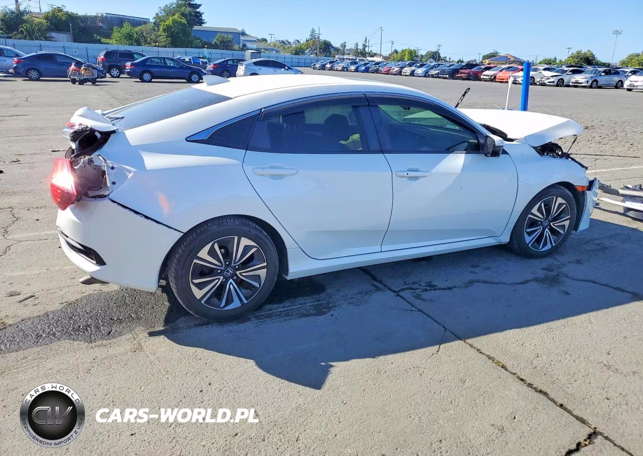 2018 Honda Civic Exl VIN:JHMFC1F75JX004287 - 3