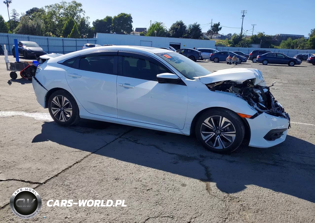 2018 Honda Civic Exl VIN:JHMFC1F75JX004287 - 4