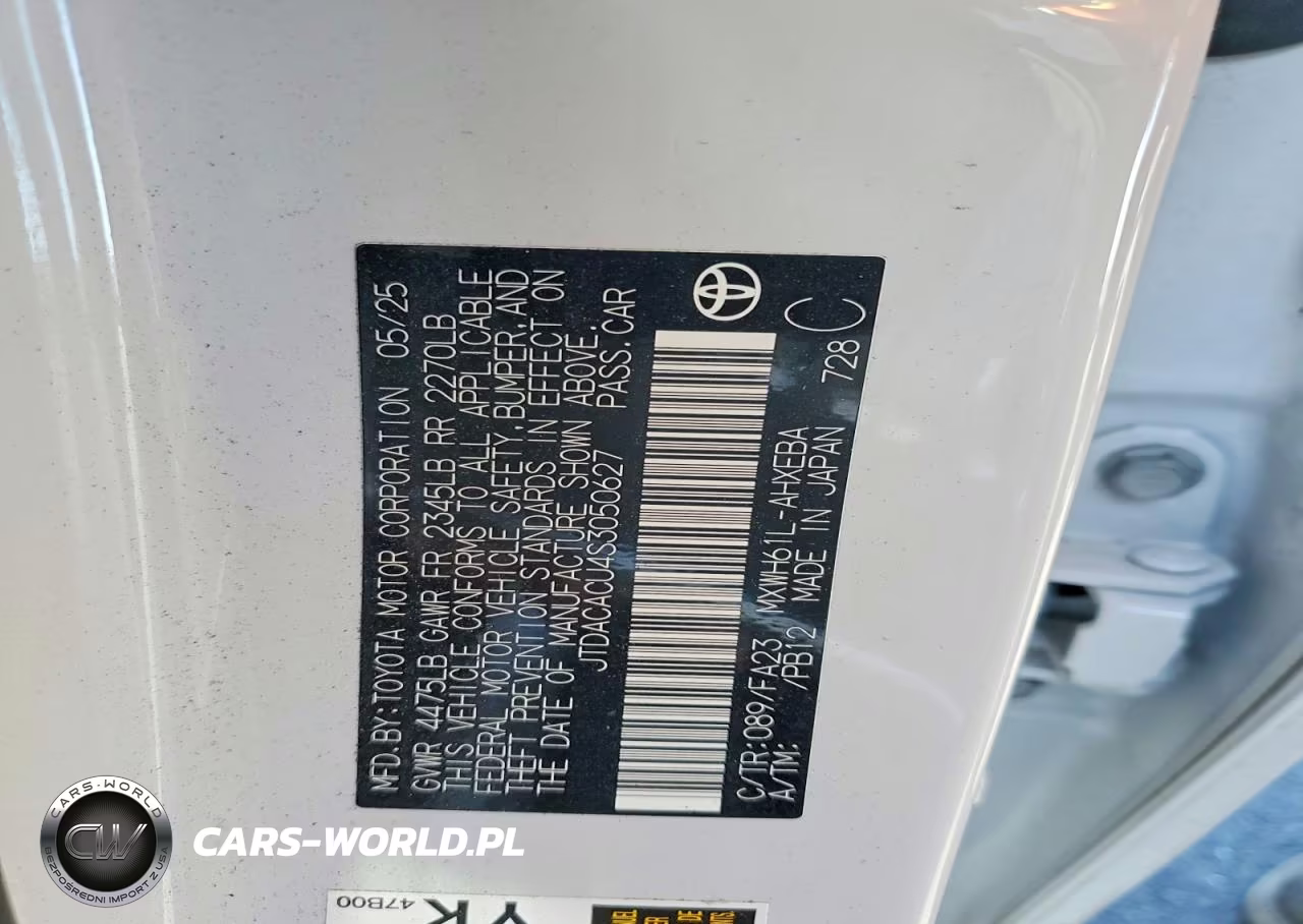 2025 Toyota Prius Plug-In Hybrid Se VIN:JTDACACU4S3050627 - 12