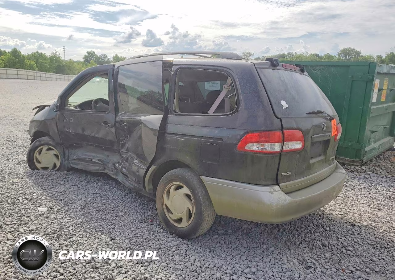 2002 Toyota Sienna Xle VIN:4T3ZF13C42U477742 - 2