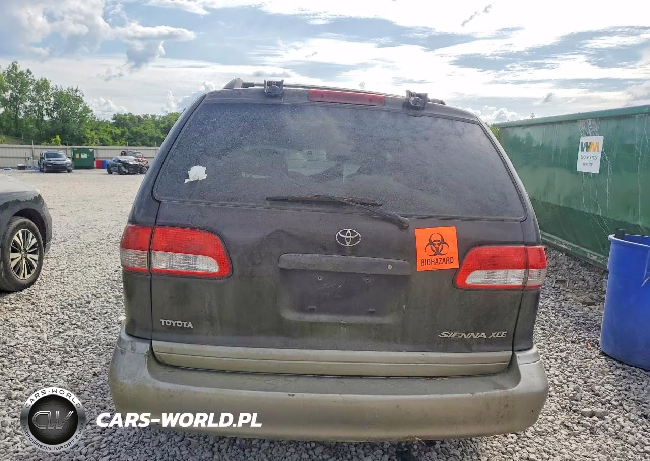 2002 Toyota Sienna Xle VIN:4T3ZF13C42U477742 - 6
