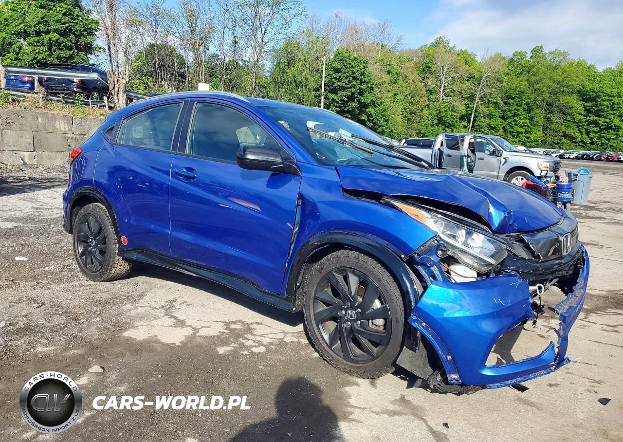 2020 Honda Hr-V Sport VIN:3CZRU6H16LM713881 - 4