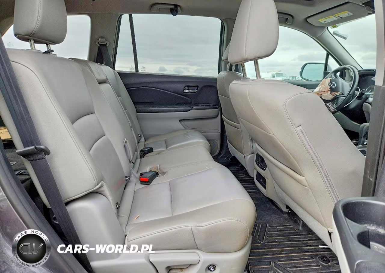 2017 Honda Pilot Exl VIN:5FNYF6H50HB043495 - 11