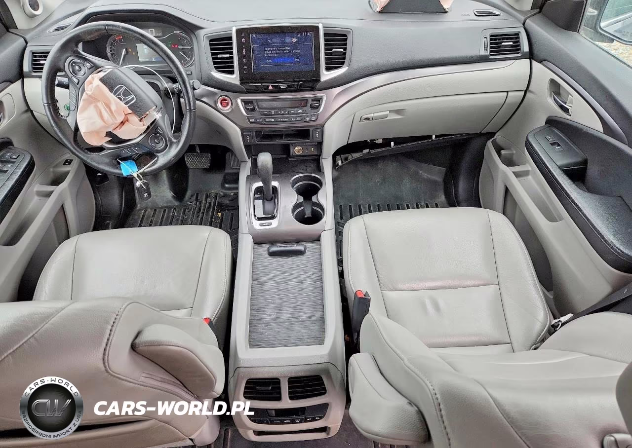 2017 Honda Pilot Exl VIN:5FNYF6H50HB043495 - 8