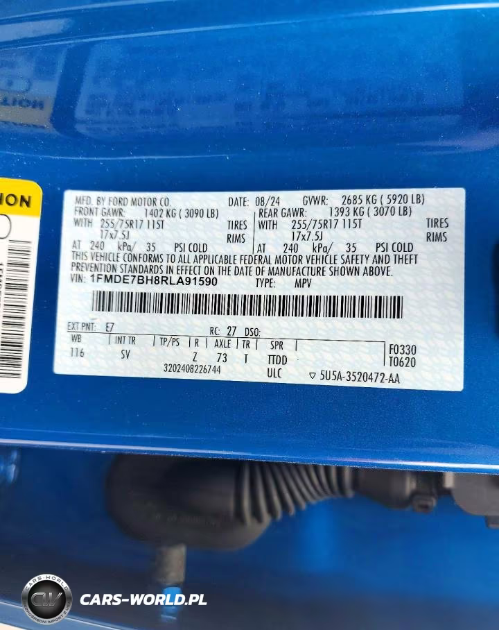 2024 Ford Bronco Big Bend VIN:1FMDE7BH8RLA91590 - 13