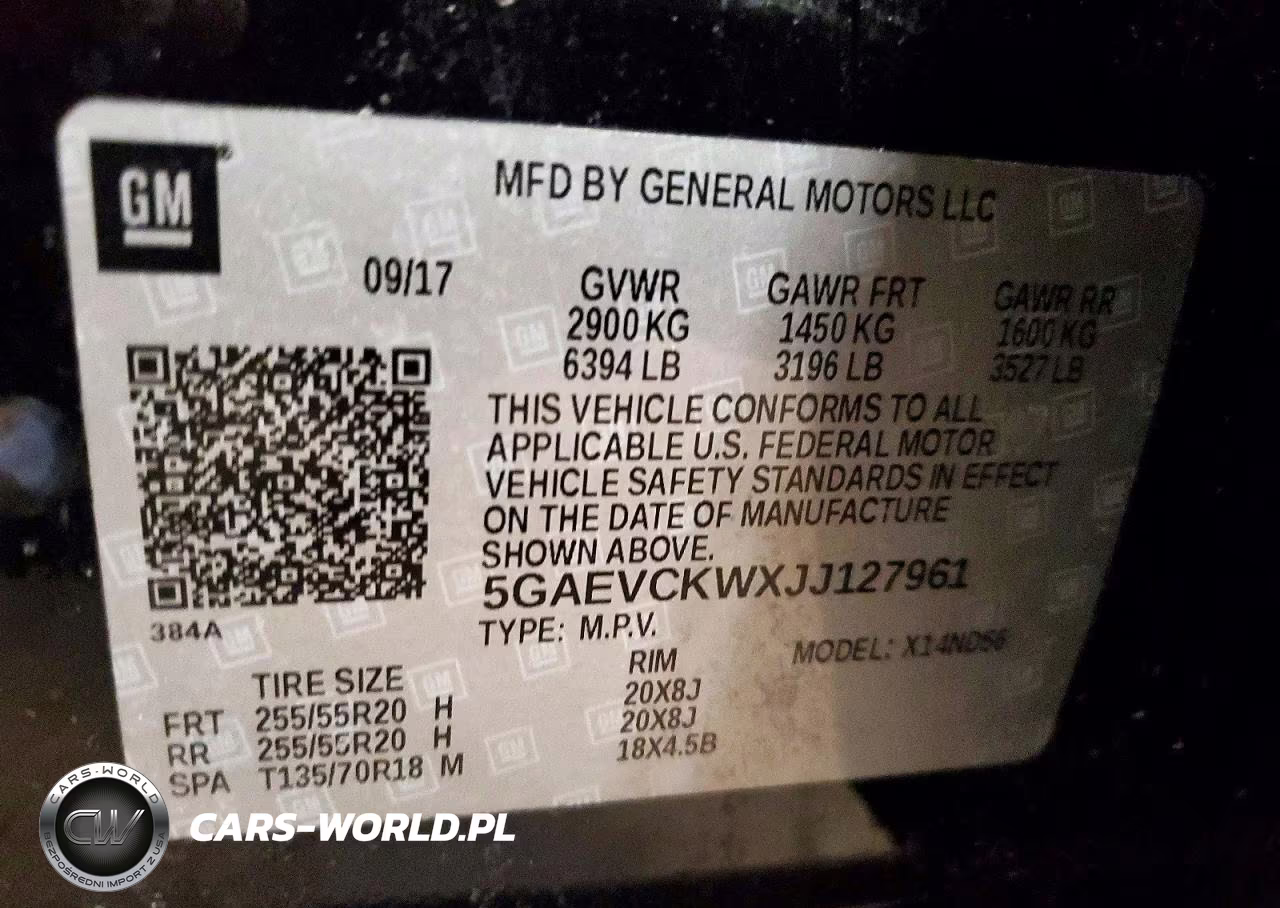 2018 Buick Enclave Avenir VIN:5GAEVCKWXJJ127961 - 14