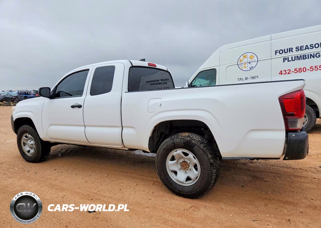 2020 Toyota Tacoma Sr VIN:5TFSX5EN6LX071186 - 2