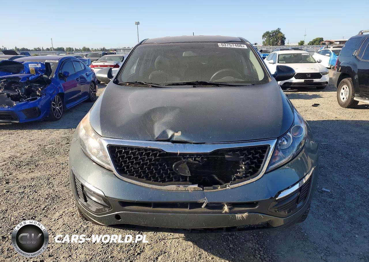 2014 Kia Sportage Lx VIN:KNDPB3AC6E7616545 - 5