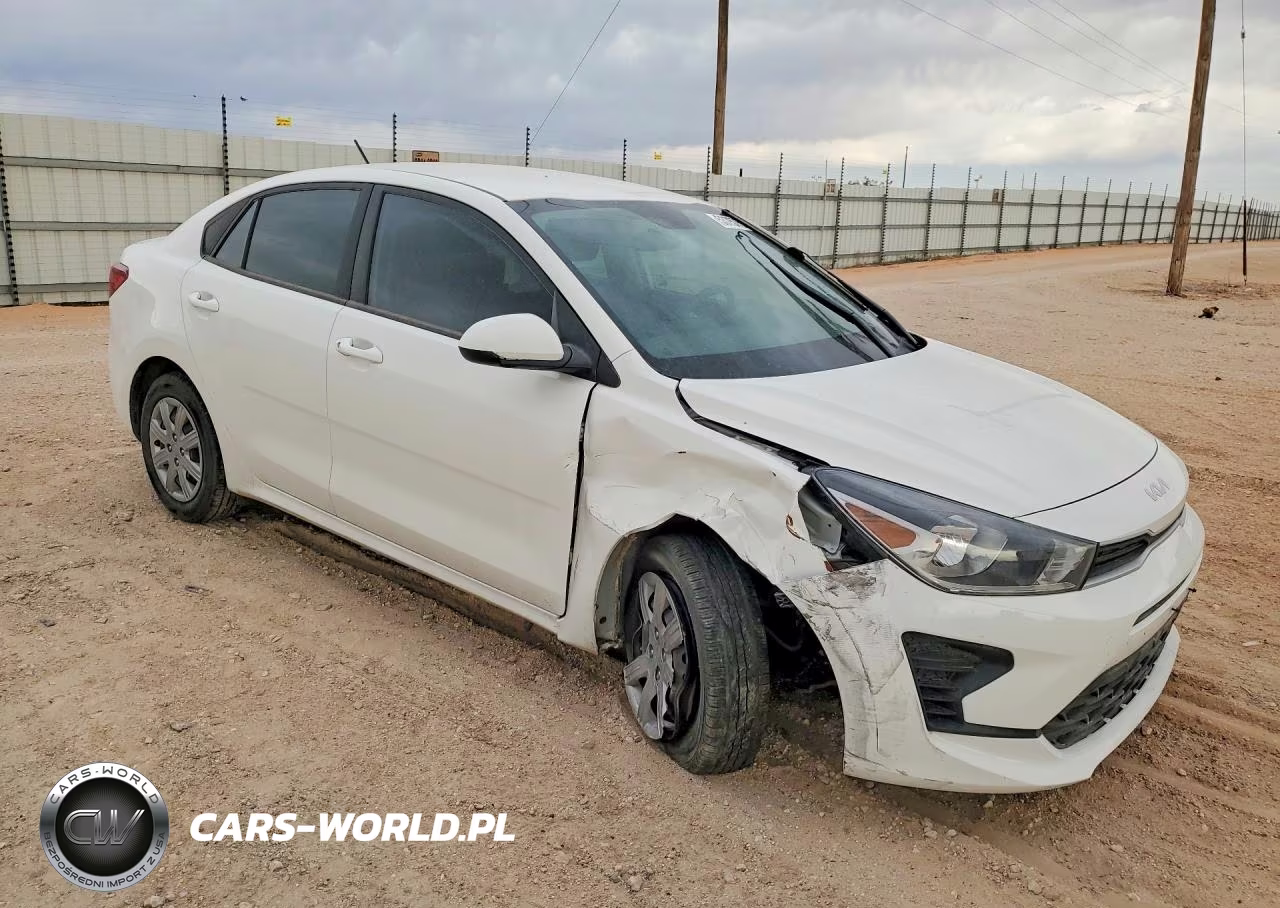 2022 Kia Rio Lx VIN:3KPA24AD4NE480226 - 4