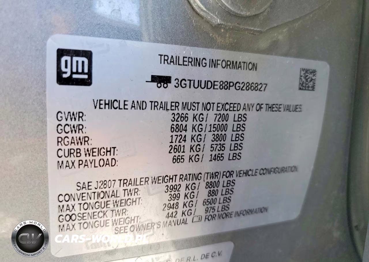 2023 GMC Sierra K1500 Slt VIN:3GTUUDE88PG286827 - 13