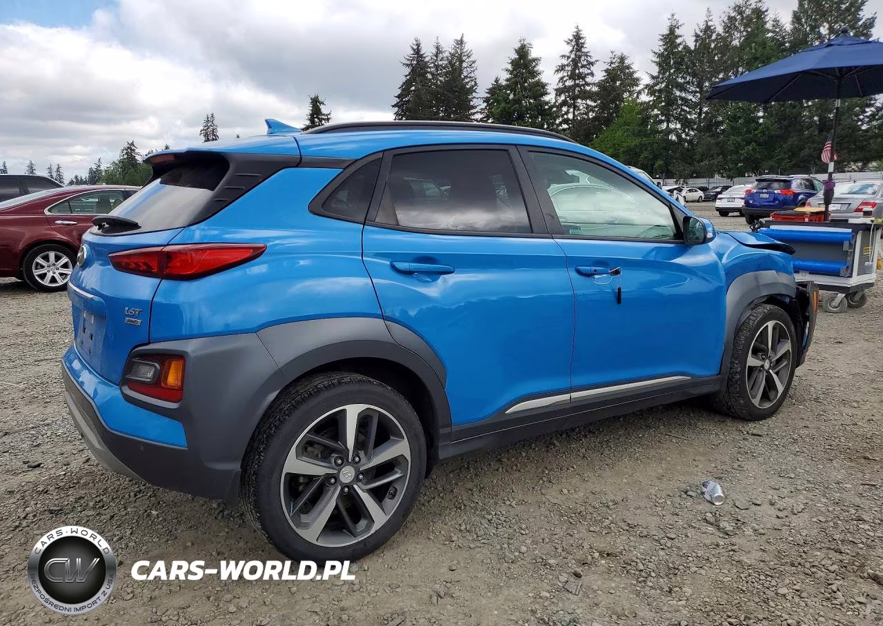 2019 Hyundai Kona Ultimate VIN:KM8K5CA56KU296803 - 3